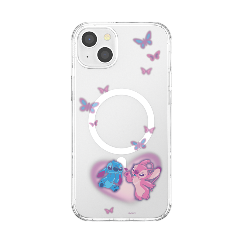 Angel & Stitch In Love — iPhone 14 Plus MagSafe Case image number 3