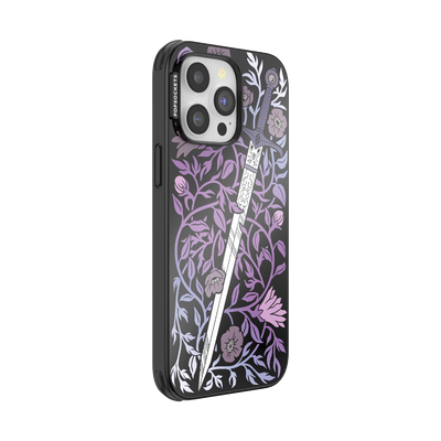 Secondary image for hover Mirror Thorny Blade Lavender — iPhone 14 Pro Max MagSafe Case