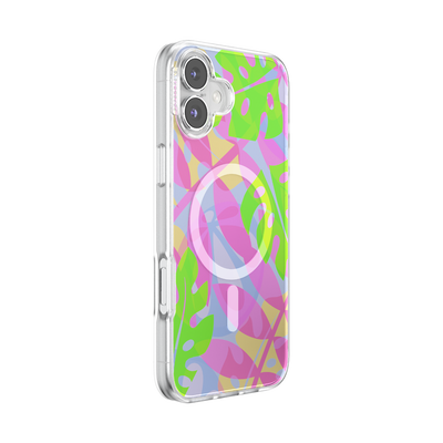 Secondary image for hover Boca Palms Pink — iPhone 16 Plus MagSafe Case