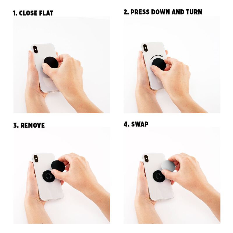 Backspin Aluminum 45 RPM — Adhesive PopGrip image number 11