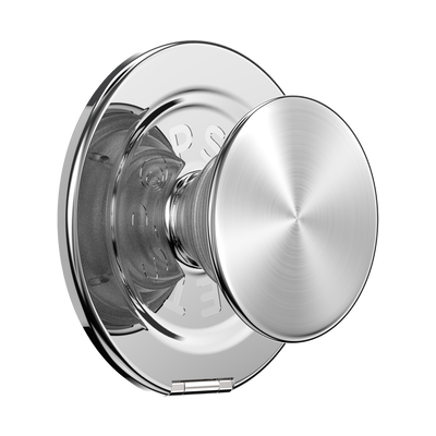 Aluminum Radial Silver —  MagSafe Kick-Out Grip & Stand